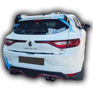 Renault Megane 4 Uyumlu Yedek Parça HB Rs Spoiler Boyasız