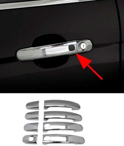 Volkswagen Golf 8 Uyumlu Yedek Parça Kapı Kolu Kaplama - Krom