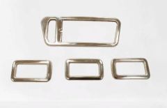 Volkswagen Golf 7 - 7.5 2013-2020 Cam Açma Kapama Kaplama - Silver