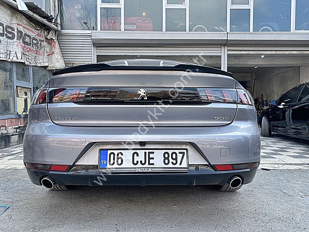 Peugeot 508 Uyumlu Yedek Parça Spoiler