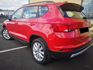 Seat Ateca 2018 Uyumlu Yedek Parça Spoiler Kulakları Boyasız