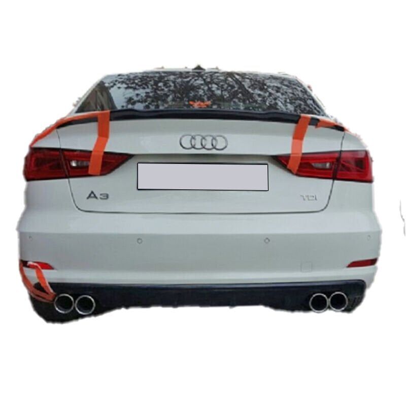 Audi A3 2015 Uyumlu Yedek Parça Sedan Anatomik Spoiler Boyalı