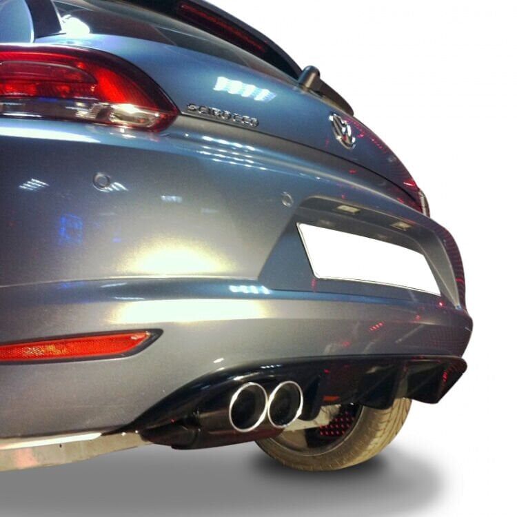 Volkswagen Scirocco Uyumlu Yedek Parça Makyajsız Kasa Difüzör Tek Çıkışlı Boyalı