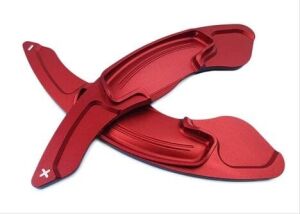 Honda Civic Fc5 Uyumlu Yedek Parça 2016+ Paddle Shift Kırmızı (F1 Vites Pedal Kulakçığı)