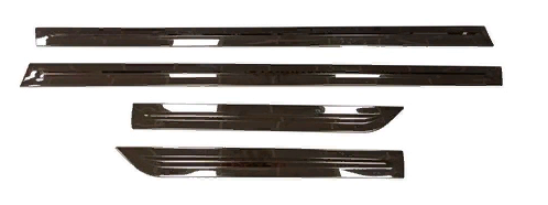 Volkswagen Golf 7 - 7.5 2013-2020 Uyumlu Yedek Parça Kapı Çıtası Piano Black