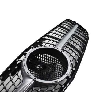 Mercedes W204 2007-2014 Uyumlu Yedek Parça Diamond Panjur Gri