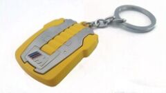 Bmw M Motor Kapağı Anahtarlık Sarı