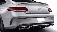 Mercedes W207 E Serisi Coupe Amg C63 2010 - 2013 Uyumlu Difüzör Plastik Boyasız