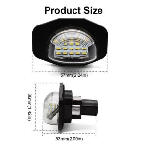 Toyota Auris 2006+ Uyumlu Yedek Parça Oem Plaka Ledi