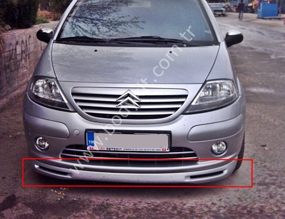 Citroen C3 Uyumlu Yedek Parça Ön Tampon Eki