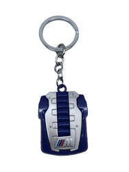 Bmw M Motor Kapağı Anahtarlık Mavi