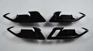 Volkswagen Golf 8 Uyumlu Yedek Parça İç Kapı Açma Kolu Kaplama - Piano Black