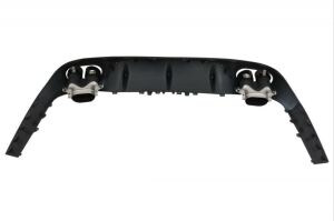 E Coupe 2017+ C238 Uyumlu Difüzör v eSiyah Egzoz Seti [Coupe&Cabrio)