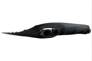 E Coupe 2017+ C238 Uyumlu Difüzör v eSiyah Egzoz Seti [Coupe&Cabrio)