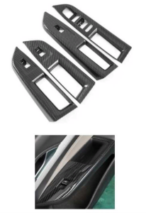 Volkswagen Golf 8 Uyumlu Yedek Parça Kolçak Kaplama - Karbon