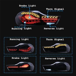 BMW F32/F33/F36 Uyumlu Yedek Parça GTS Stop Siyah