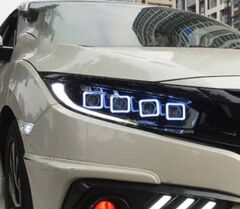 Honda Civic Fc5 (2017- 2019) Bugatti Style Led Far Seti LAM-T054