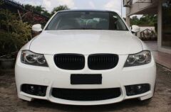 Bmw 3 Serisi E90 2005-2008 İçin Uyumlu M3 Görünüm Ön Tampon+Panjur (Sis Lambaları Dahil)