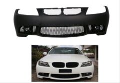 Bmw 3 Serisi E90 2005-2008 İçin Uyumlu M3 Görünüm Ön Tampon+Panjur (Sis Lambaları Dahil)