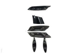 Mercedes W177 2019+ A45 Uyumlu Yedek Parça Spoiler Piano Black