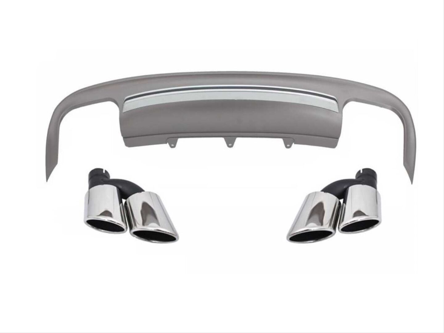 Audi A5 2012-2016 İçin Uyumlu S5 Difüzör & Egzoz Seti Sedan