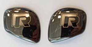 Volkswagen R Line Uyumlu Yedek Parça Vites Kenar Kaplama - Füme