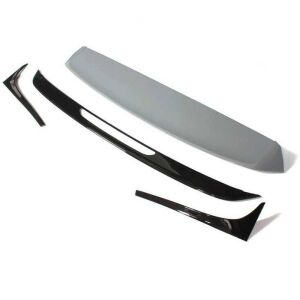 Volkswagen Golf 2013+ Uyumlu Yedek Parça 7-7,5 Gti Cam Spoiler 4 Parça Plastik