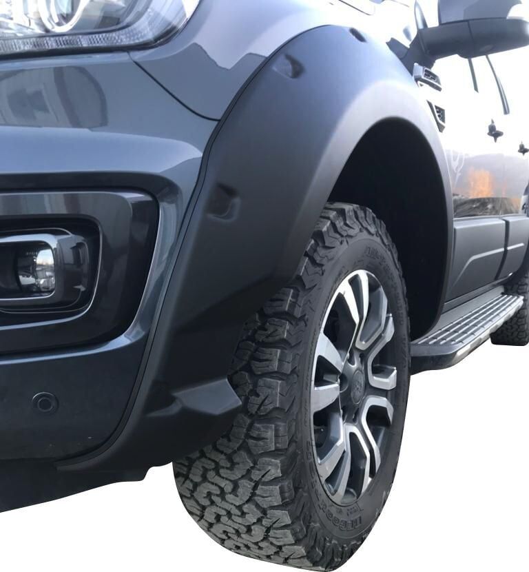 Ford Wildtrack Uyumlu Yedek Parça 2019 Sensörlü Çıkıntılı Civatasız Çamurluk Kaplama Dodik