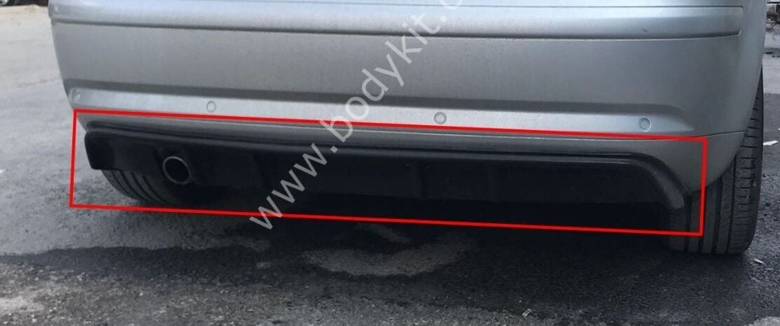 Audi A3 8P Uyumlu Yedek Parça Tek Kapı Difüzör
