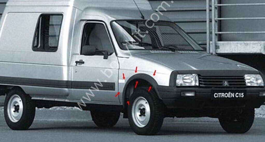 Citroen C15 Uyumlu Yedek Parça Ön Dodik Sağ-Sol