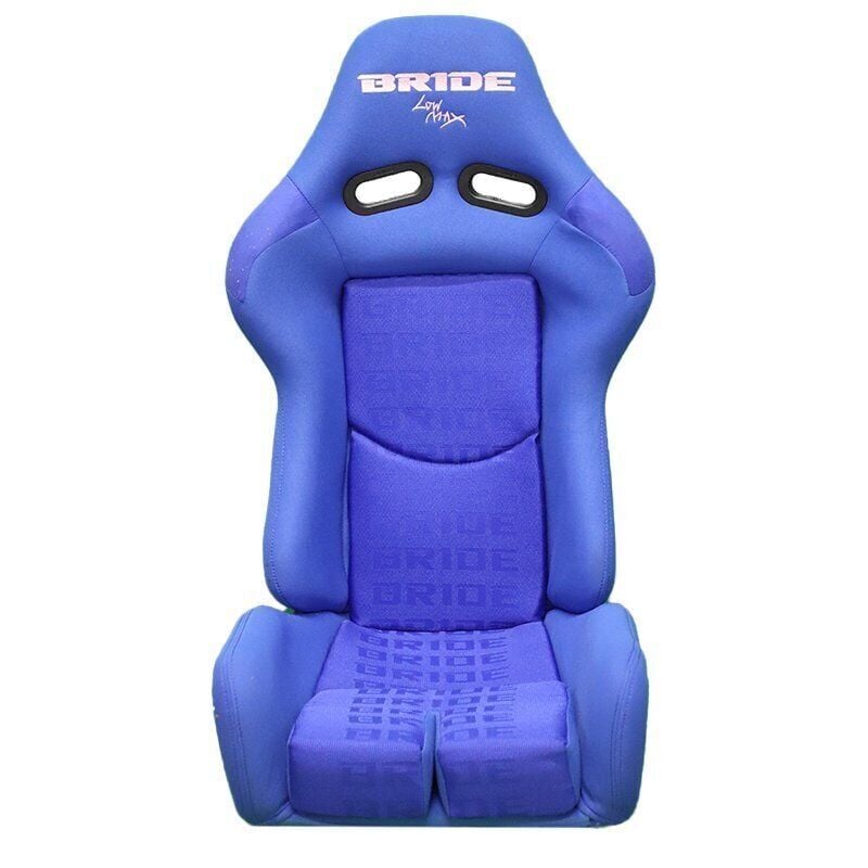 Bride Low Max Metal Kasnaklı Ayarlanabilir Mavi Spor Yarış Koltuğu