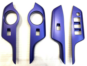 Toyota C-HR 2016-2019 Uyumlu Yedek Parça Kapı Kolçak Kaplama Mavi (advance Model)