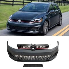 Volkswagen Golf 7,5 2018-2020 Gti Ön Tampon ve Panjur Seti