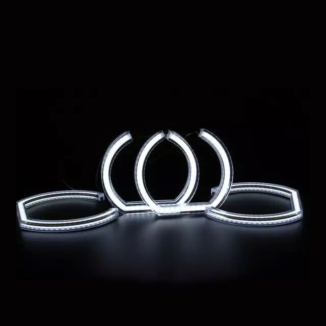 Bmw E90 Uyumlu Yedek Parça Beyaz Far İçi Angel Led Halka