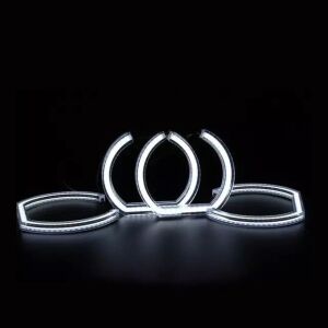 Bmw E90 Uyumlu Yedek Parça Beyaz Far İçi Angel Led Halka