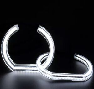 Bmw E90 Uyumlu Yedek Parça Beyaz Far İçi Angel Led Halka