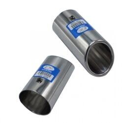 Audi A6 TDİ 2012 ve Sonrası Uyumlu Yedek Parça Vidalı Krom Egzoz Ucu 100-009