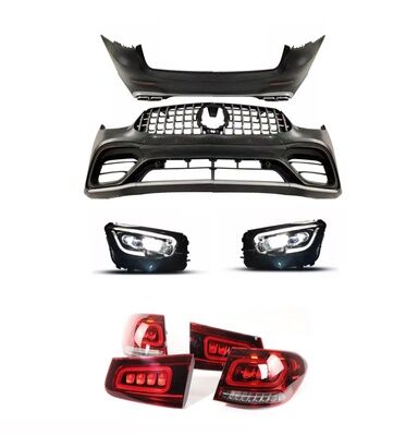 Mercedes X253 GLC 2016-2019 Uyumlu 2020+ Facelift Bodykit (Dönüşüm)