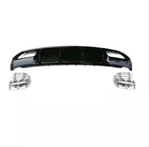 Mercedes W176 12-15 A45 Uyumlu Yedek Parça Difüzör Egzoz Seti Amg