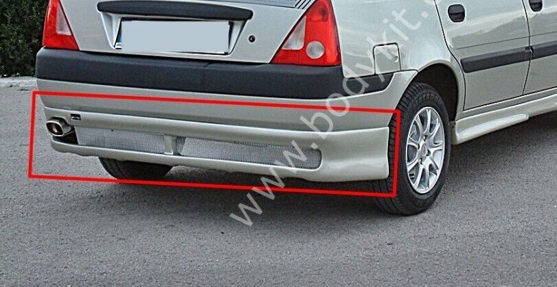 Dacia Solenza Uyumlu Yedek Parça Arka Tampon Eki