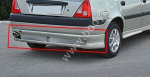 Dacia Solenza Uyumlu Yedek Parça Arka Tampon Eki