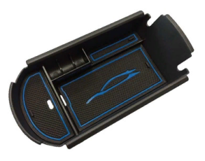 Toyota C-HR 2016-2019 Uyumlu Yedek Parça Orta Konsol Kutusu Mavi