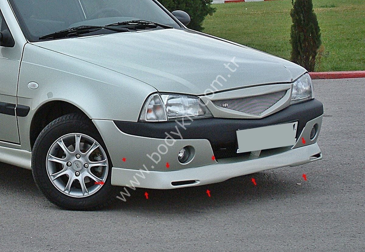 Dacia Solenza Uyumlu Yedek Parça Ön Tampon Eki