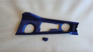 Toyota C-HR 2016-2019 Uyumlu Yedek Parça Vites Konsol Kaplama - Mavi