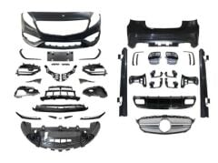 Mercedes W176 A Serisi İçin Uyumlu A45 Amg Full Bodykit 2013-2018