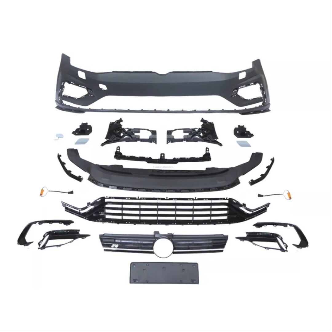 Volkswagen Golf 7 için Golf 7.5 R Ön Tampon Panjur Seti