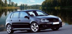 Volkswagen Golf 5 MK5 2003-2009 İçin Uyumlu Ön Tampon + Panjur Gti
