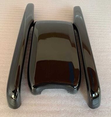 Honda Civic Fc5 Uyumlu Yedek Parça 2016-2020 Kol Dayama Piano Black Kaplama 3 Parça