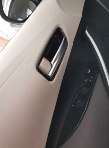 Toyota Corolla 2019+ Uyumlu Yedek Parça Kapı Kolu İç Kaplama - Karbon