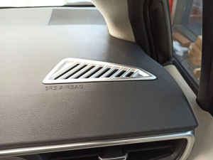 Toyota Corolla 2019+ Uyumlu Yedek Parça Ön Menfez Kaplama Silver